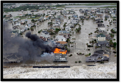 Flood from Hurrican Ike- Devastation in Raw Form