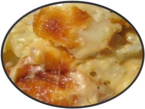 This Is What Comfort Smells Like... photo of potatoes and ham casserole